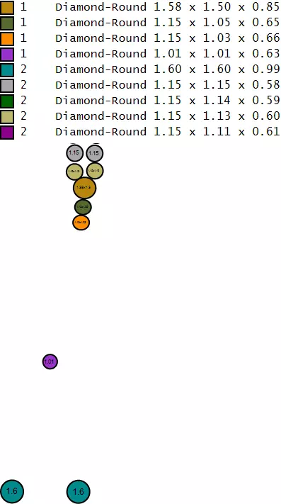 gold clown pendant 3d printable model  3D print model_5