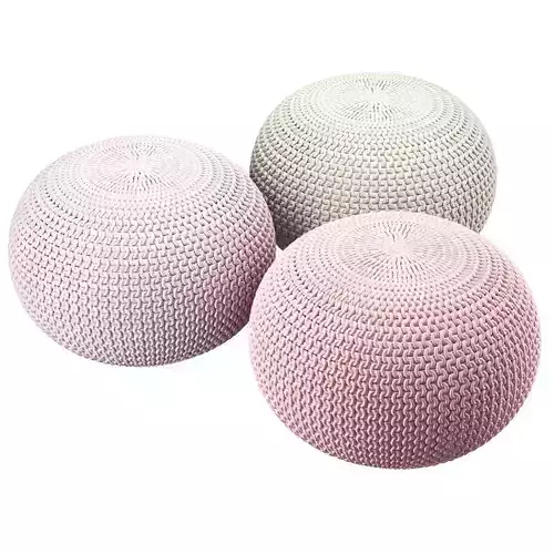 Pouffe Conrad Cotton