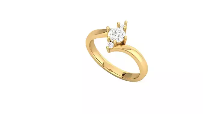 Women Ring  Render 3dm STL OBJ FBX Details