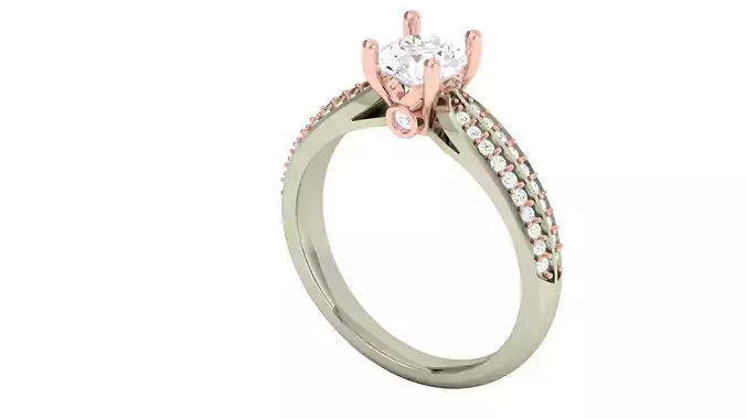 Women Ring  Render 3dm STL OBJ FBX Details