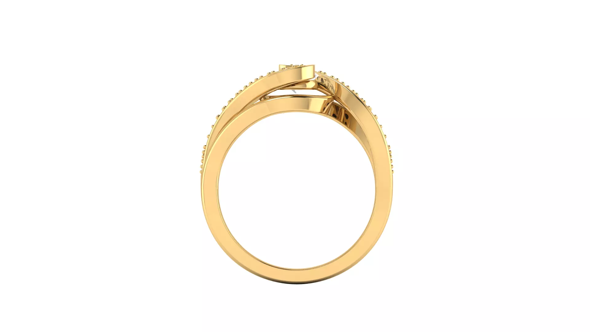 Women Ring Render 3dm STL OBJ FBX Details 3D print model_2