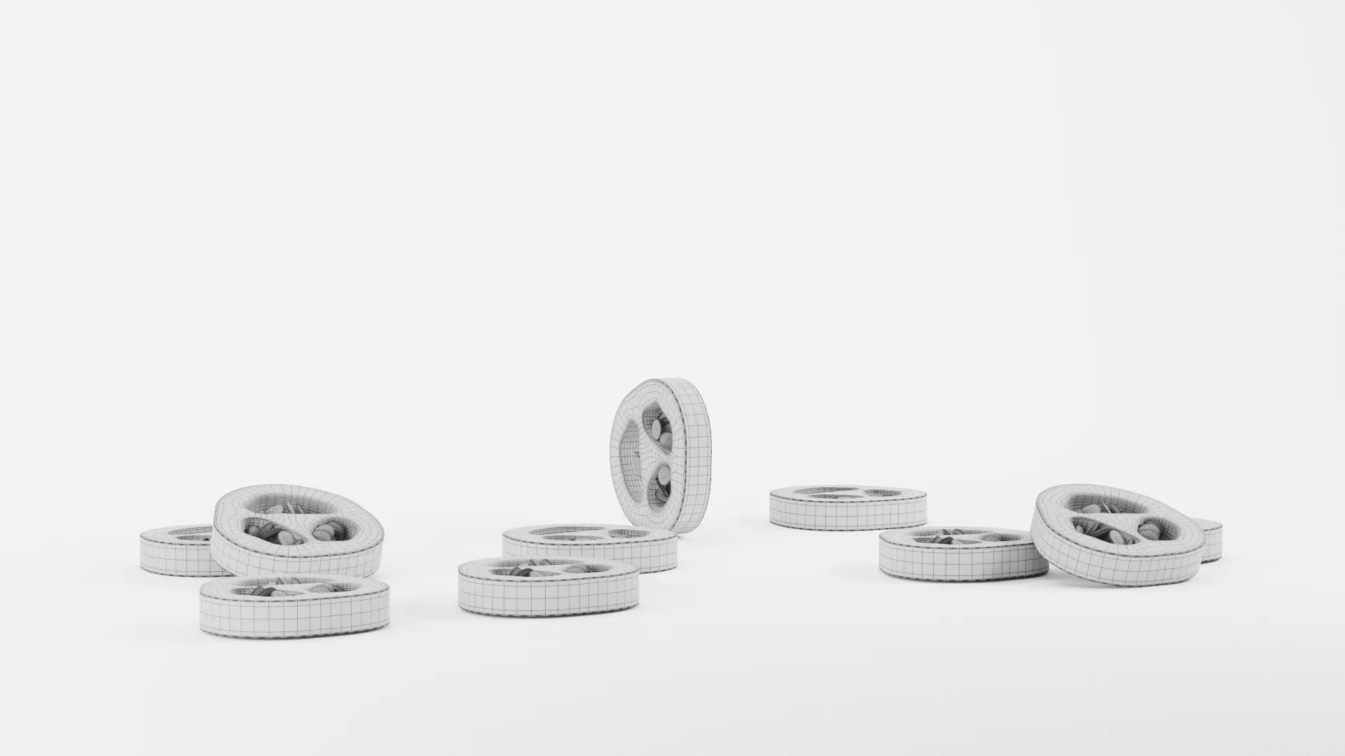 Green Jalapeno Slice 3D model_13