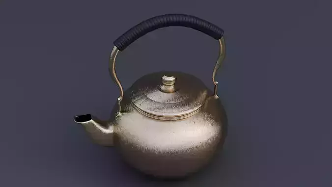 Copper Teapot