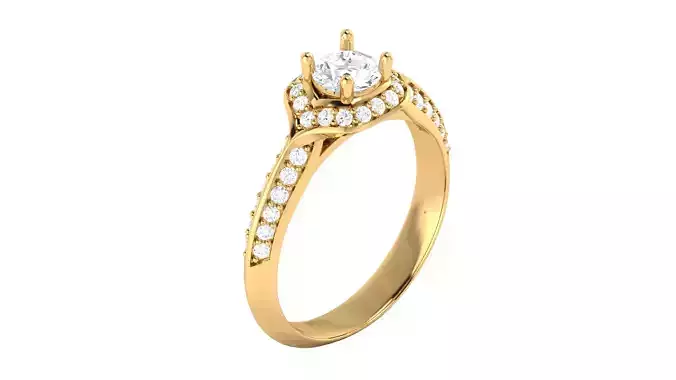 Women Ring  Render 3dm STL OBJ FBX Details