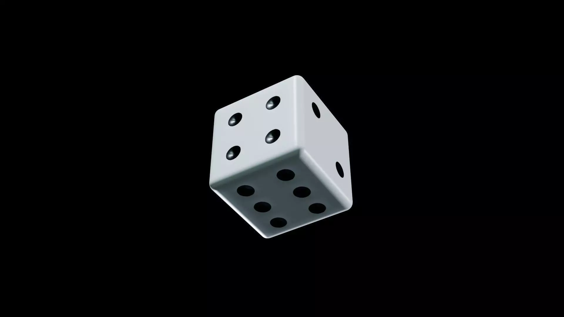 Realistic Dice 3D model