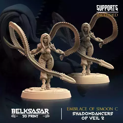  Embrace of Simoon C Nude and Normal