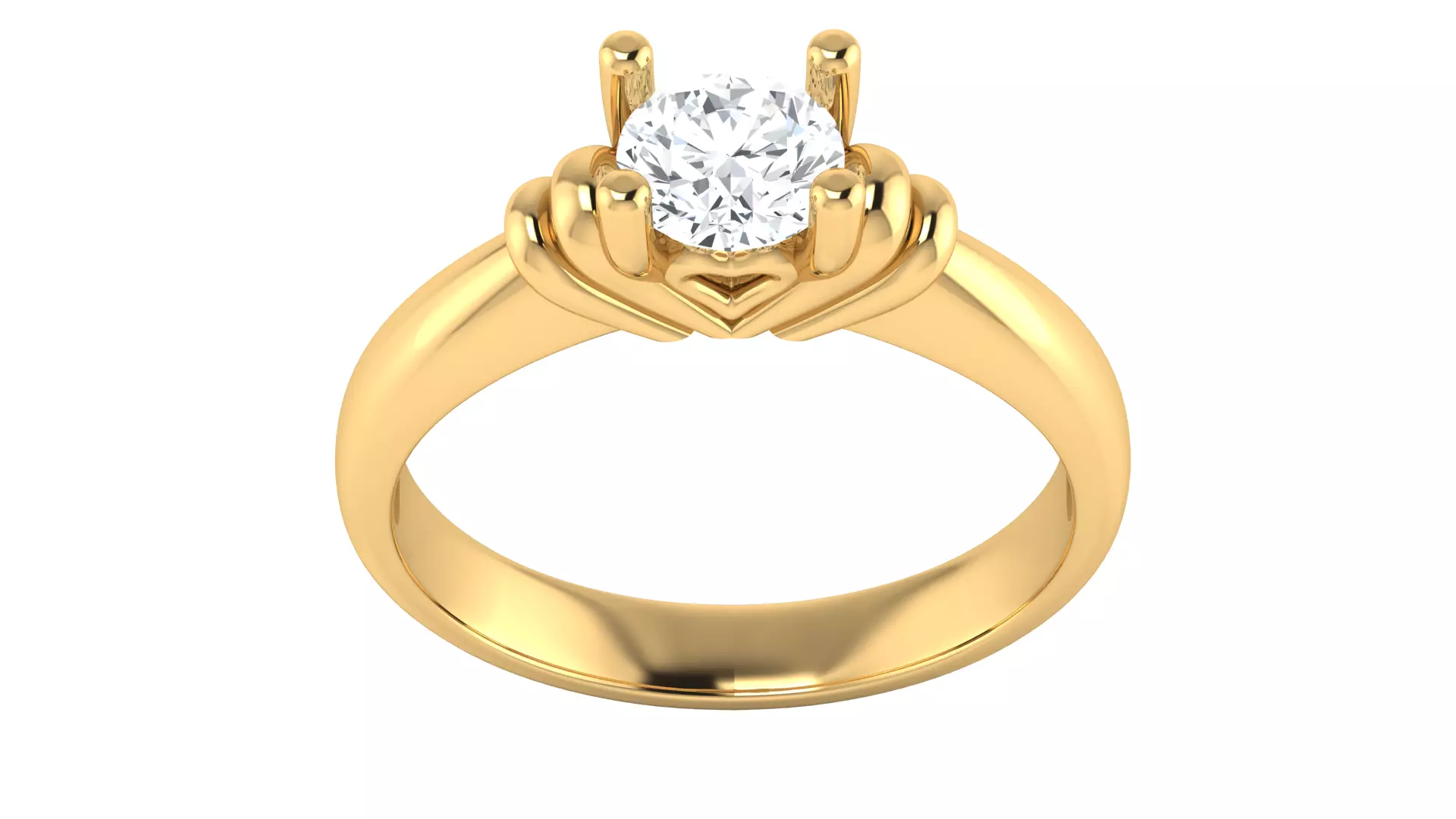 Women Ring  Render 3dm STL OBJ FBX Details 3D print model_5
