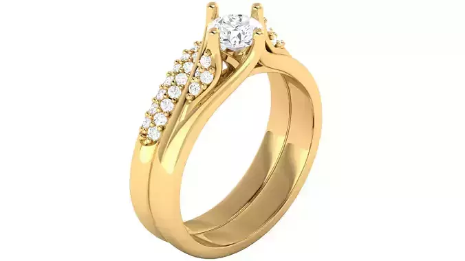 Women Ring  Render 3dm STL OBJ FBX Details