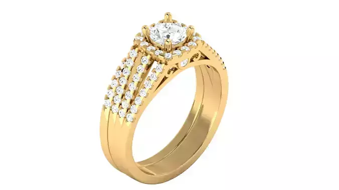 Women Ring  Render 3dm STL OBJ FBX Details