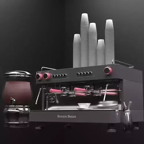 Coffee Machine Pack 3D Models