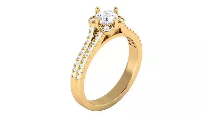 Women Ring  Render 3dm STL OBJ FBX Details