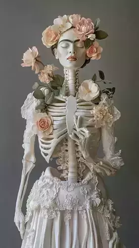 Ghostly Bones in 3D
