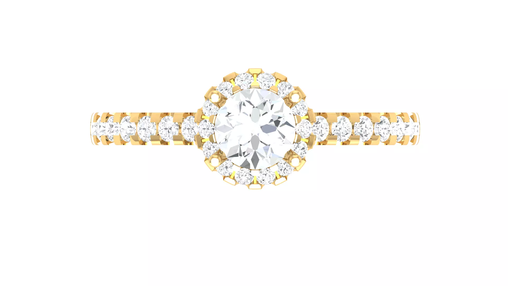 Women Ring Render 3dm STL OBJ FBX Details 3D print model_1