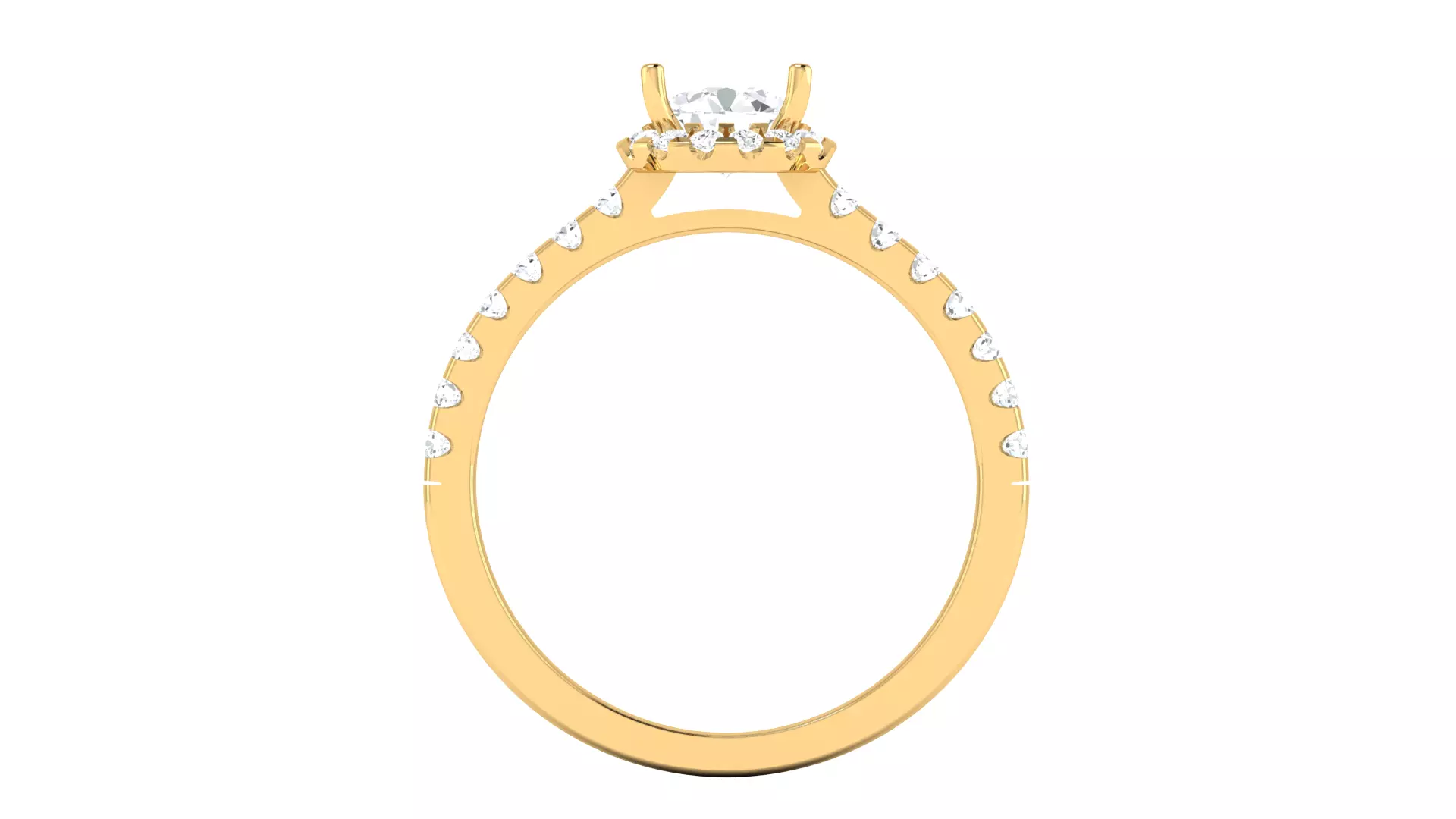 Women Ring Render 3dm STL OBJ FBX Details 3D print model_2