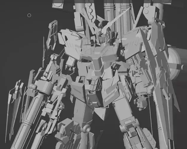 Gundam Aegis-01 robot 3D print