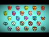 25 Kids Evil Mask Pack 1 - Cartoon - Stylized Costume Masks Set Low-poly 3D model_1