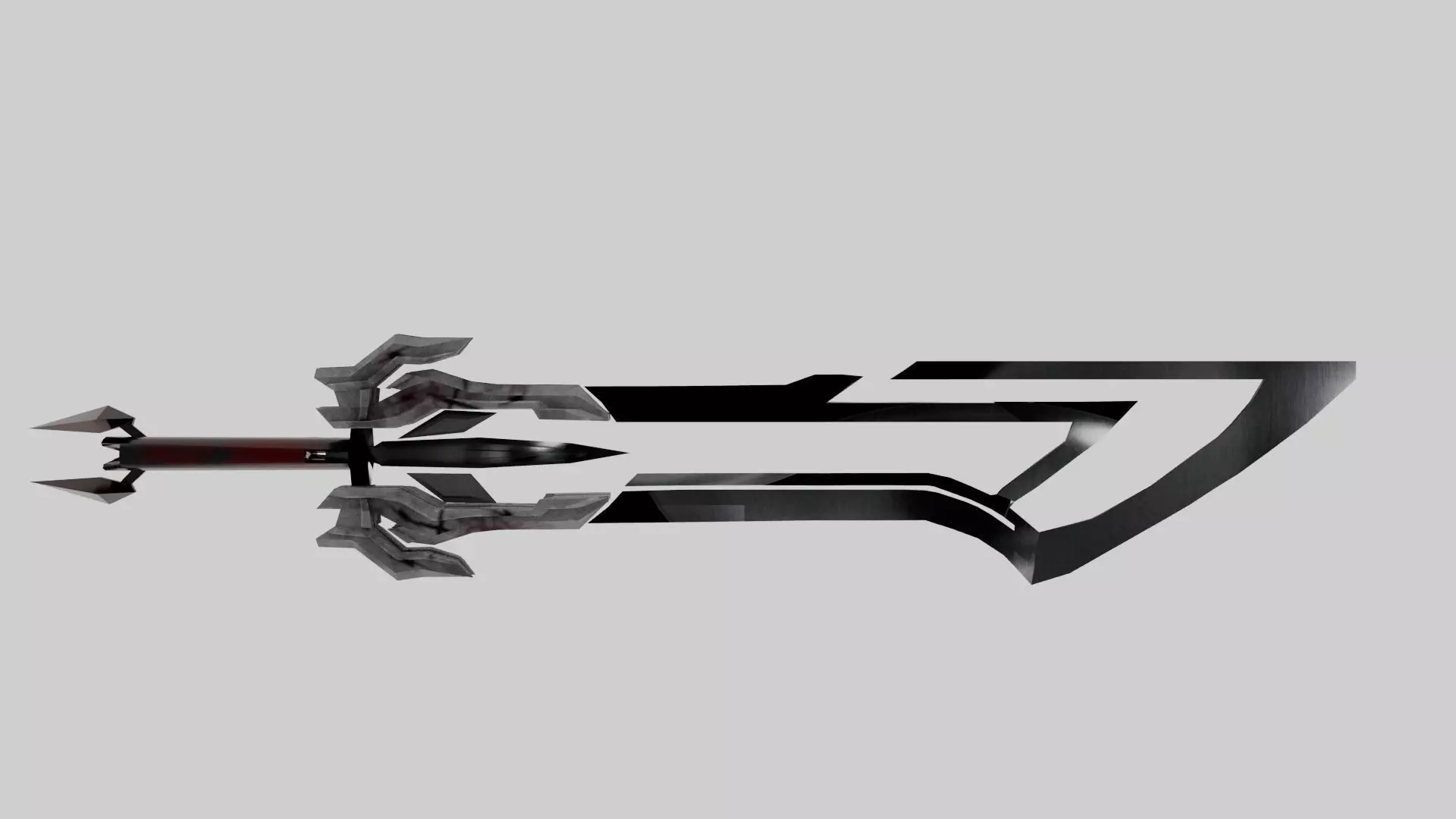SWORD MODEL GAME READY ASSET Low-poly 3D model_0