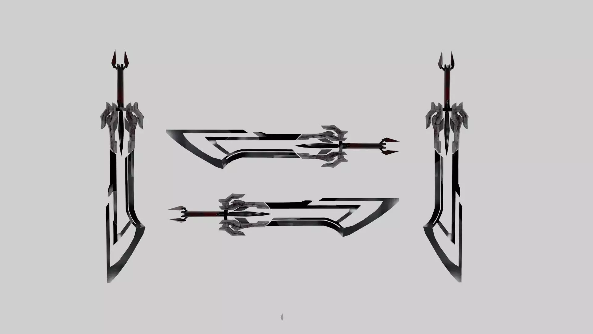 SWORD MODEL GAME READY ASSET Low-poly 3D model_5