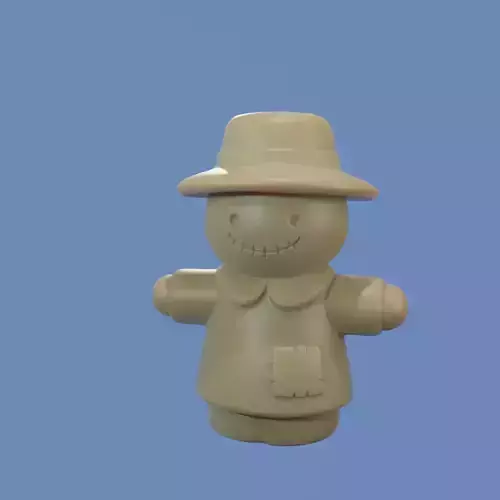 Espantapajaro Chibi  Chibi Scarecrow STL 3D print model