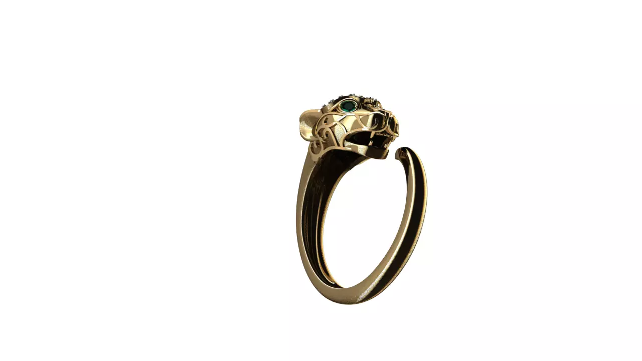 Ring Tiger Panther  3D print model_8