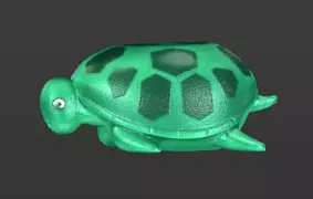 Cute Turtle - 3D Printable Toy Figure 3D print model_3