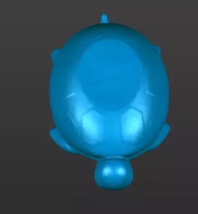 Cute Turtle - 3D Printable Toy Figure 3D print model_6