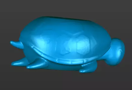 Cute Turtle - 3D Printable Toy Figure 3D print model_7