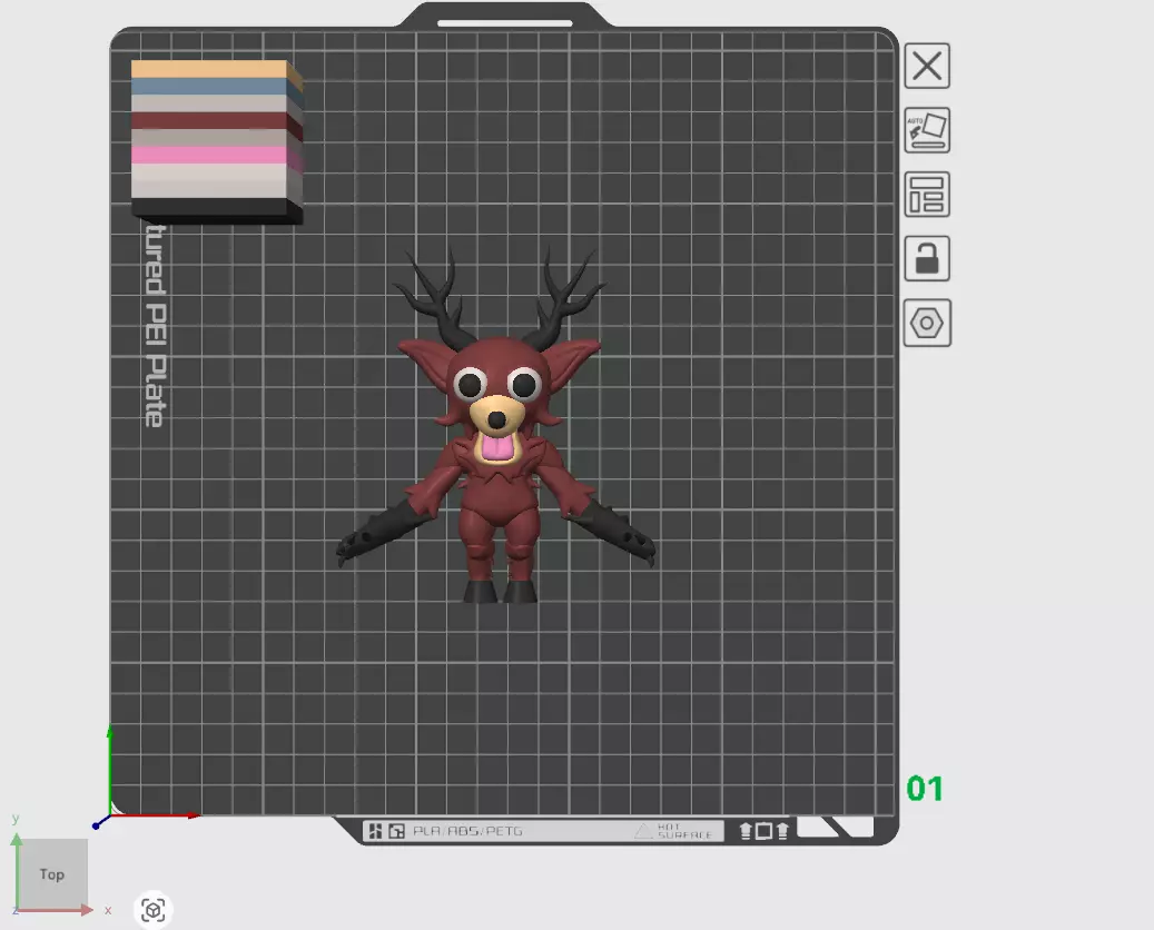 The Deer Entity 99 Nights in the forest STL file 3D Model 3D print model_4