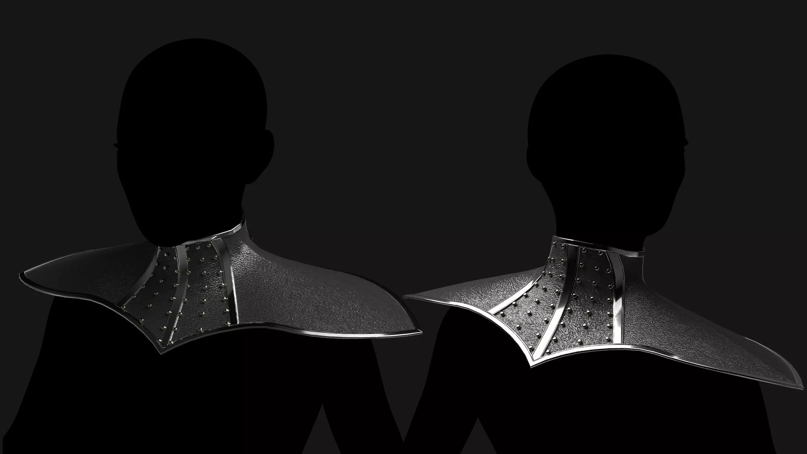 Female Corset Pack Low-poly 3D model_22