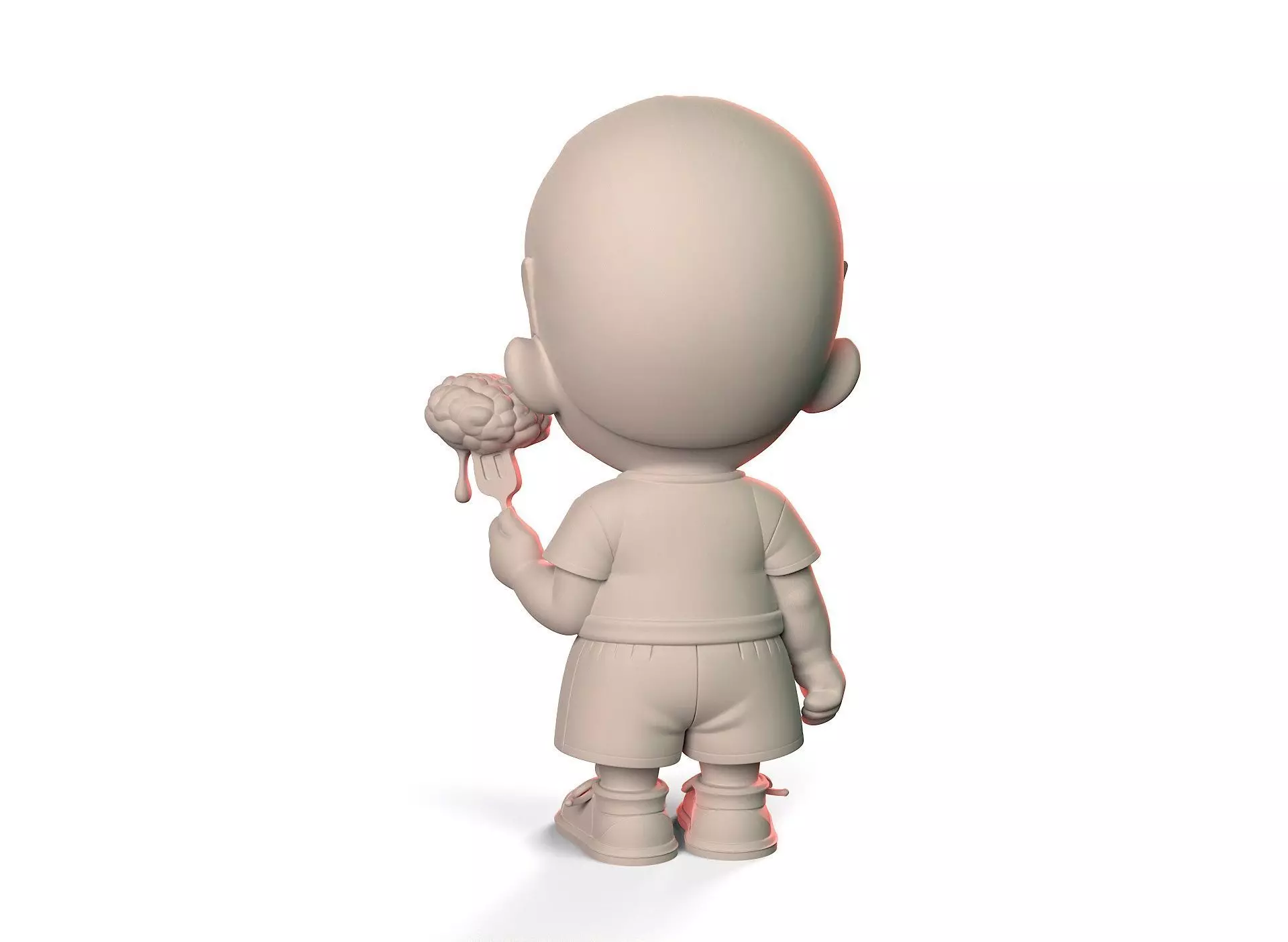 Cartoon Hannibal Lecter 3D print model_2