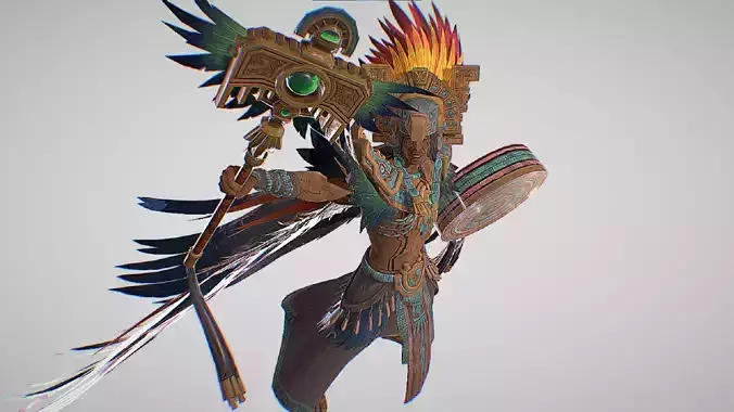 Kaede - Watcher Of Realms Hero - Included With Animations