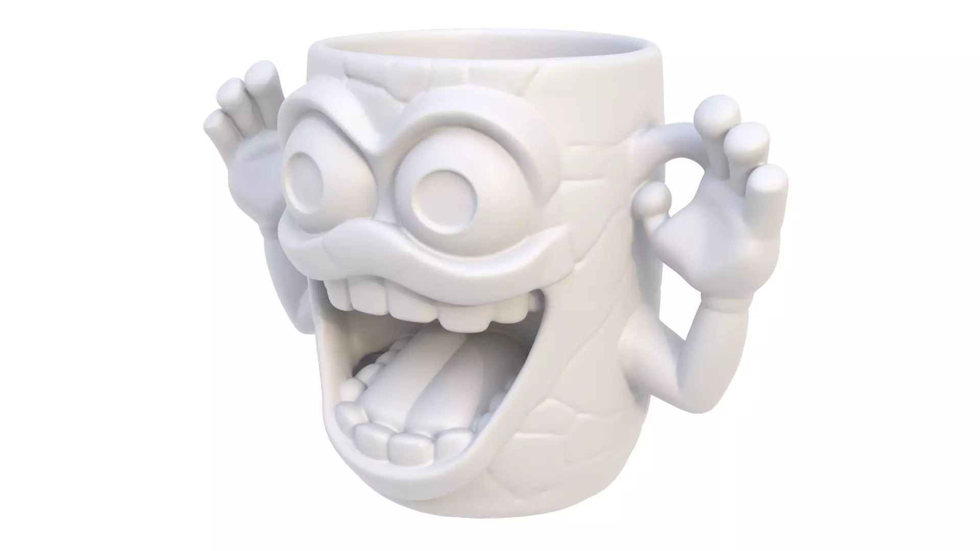 Joyful mug 3D model_0