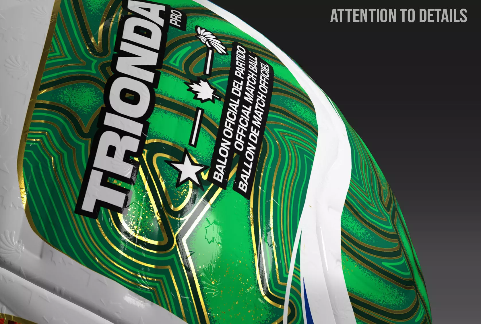FIFA 2026 Pro ball Adidas Trionda Low poly Low-poly 3D model_13
