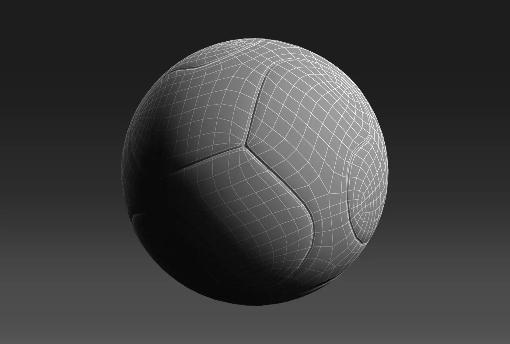 FIFA 2026 Pro ball Adidas Trionda Low poly Low-poly 3D model_1