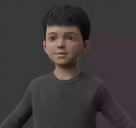 Realistic Little Boy 