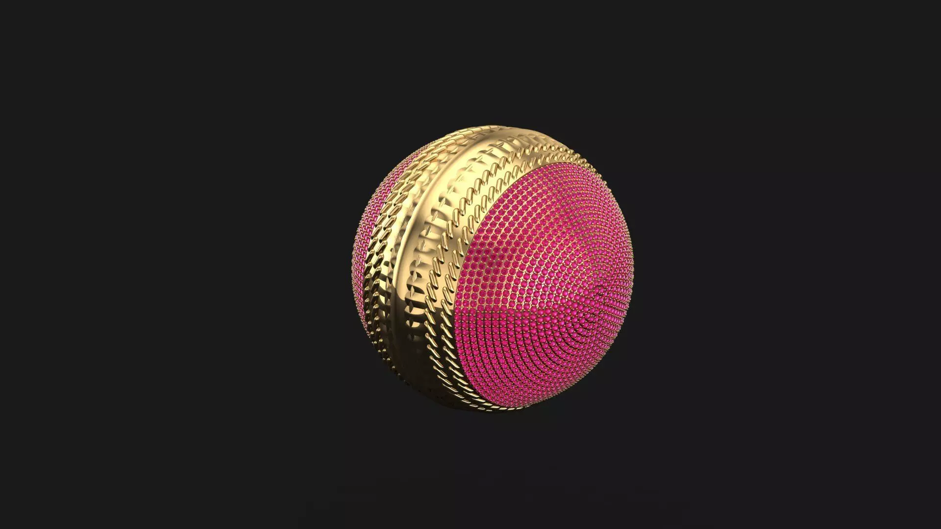 Cricket Ball 3D print model