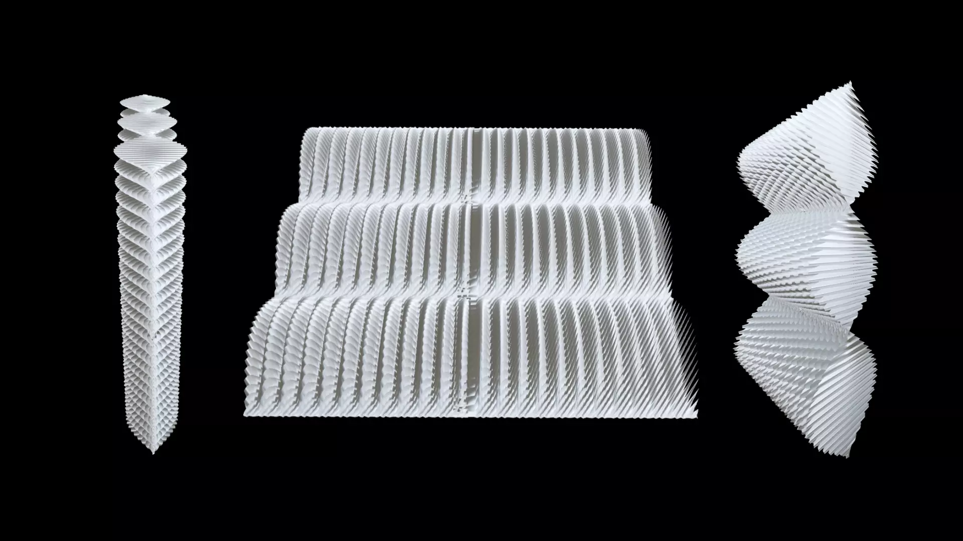 Cortical Layer Texture -Grid-Map-33300-Solid Structure Low-poly 3D model_3