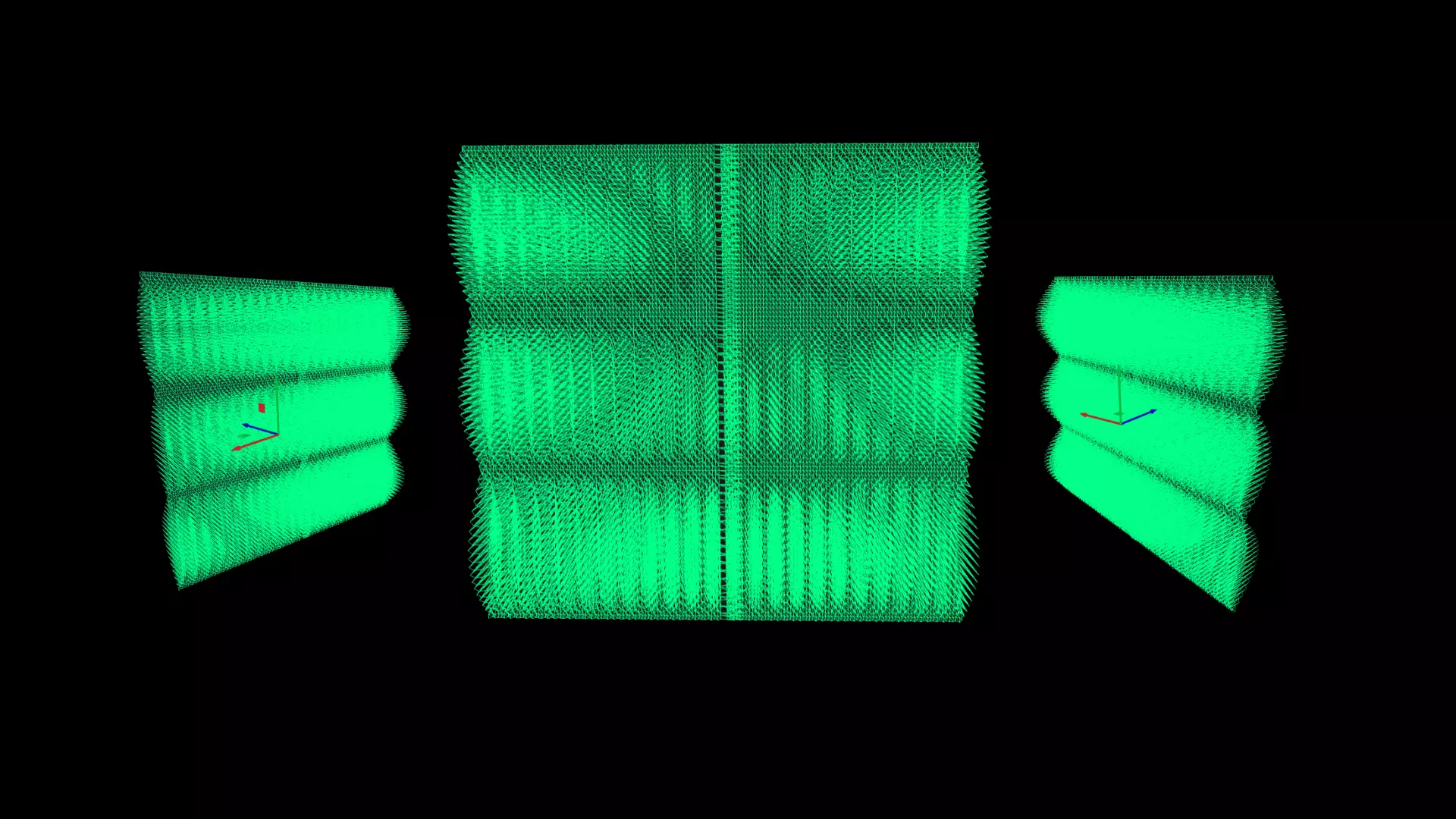 Cortical Layer Texture -Grid-Map-33300-Solid Structure Low-poly 3D model_5