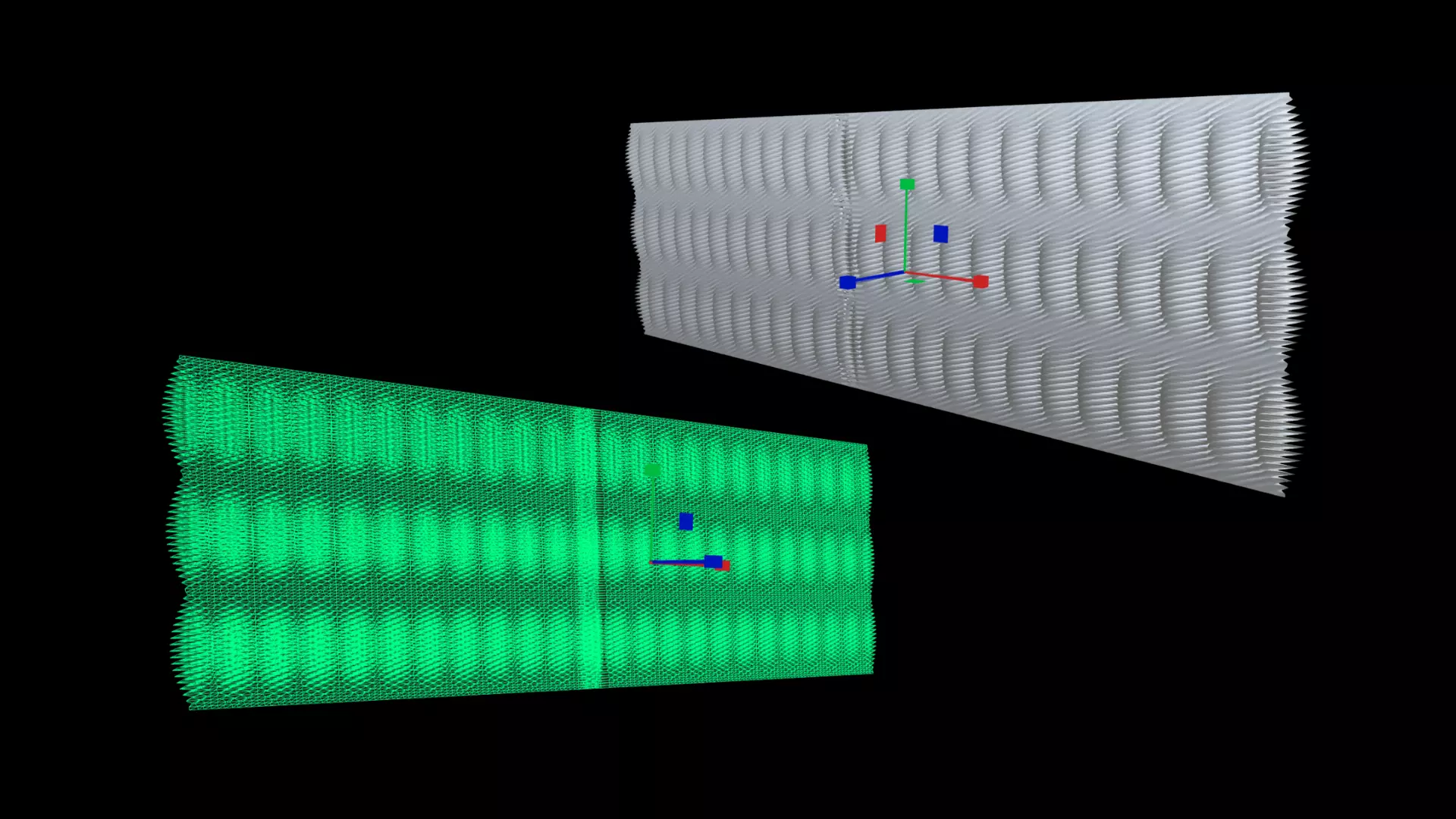 Cortical Layer Texture -Grid-Map-33300-Solid Structure Low-poly 3D model_4