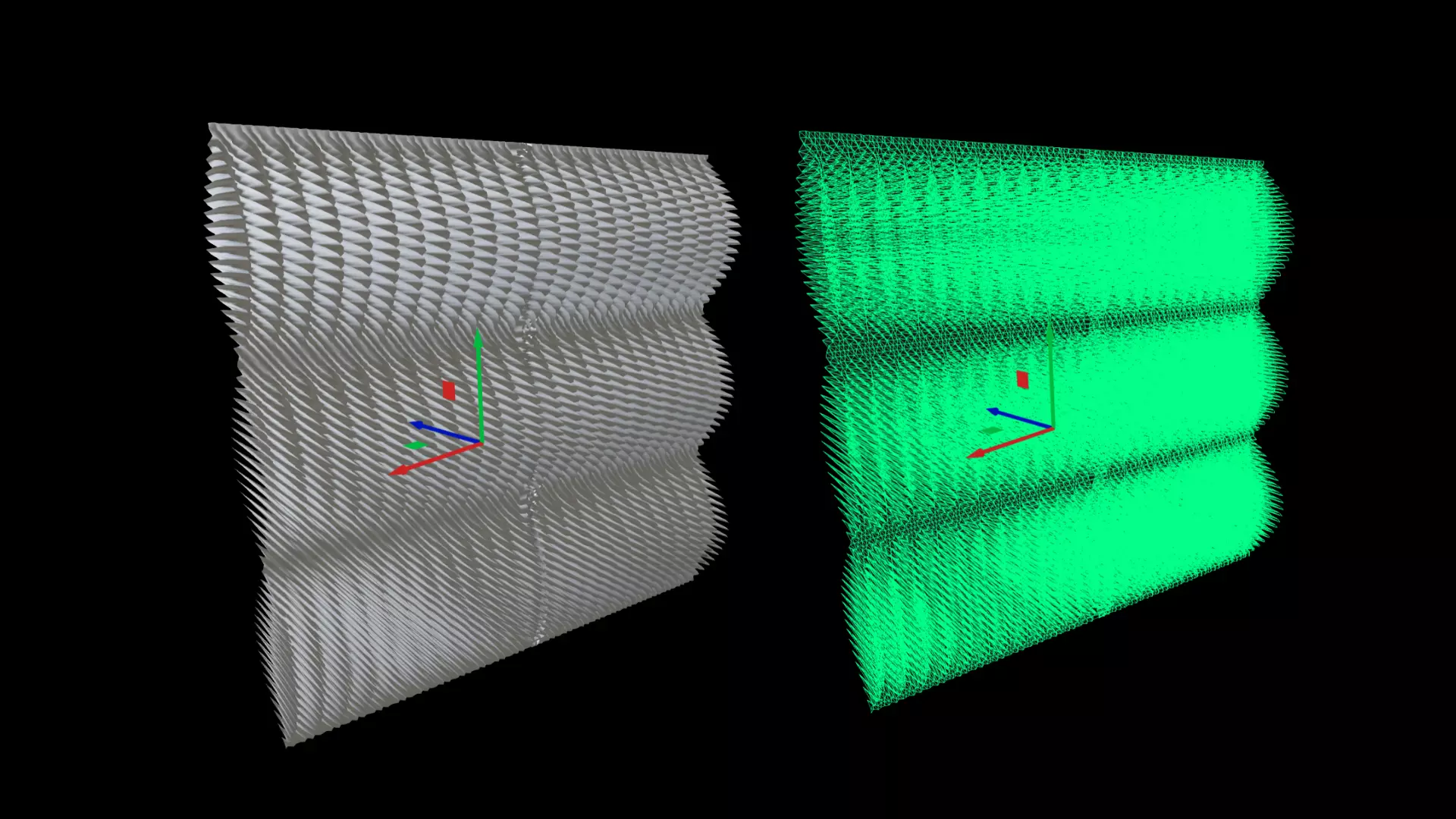 Cortical Layer Texture -Grid-Map-33300-Solid Structure Low-poly 3D model_1
