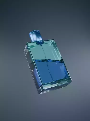 Blue Bottle Perfume