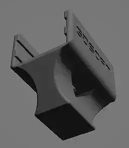 ASG Scorpion MagPull Plate 3D print model
