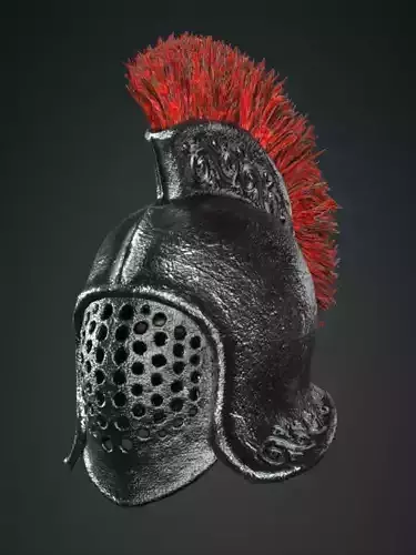 Medieval Helmet Game Ready Vol 05 Low Poly 3D Model