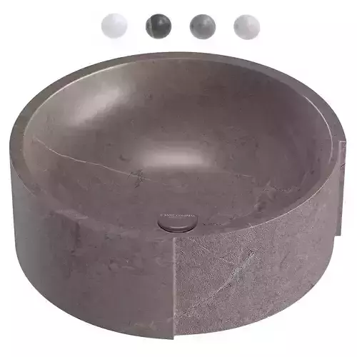 PICAT TEXTURE Lantic Colonial washbasin