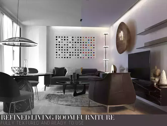 Scandinavian living room furniture