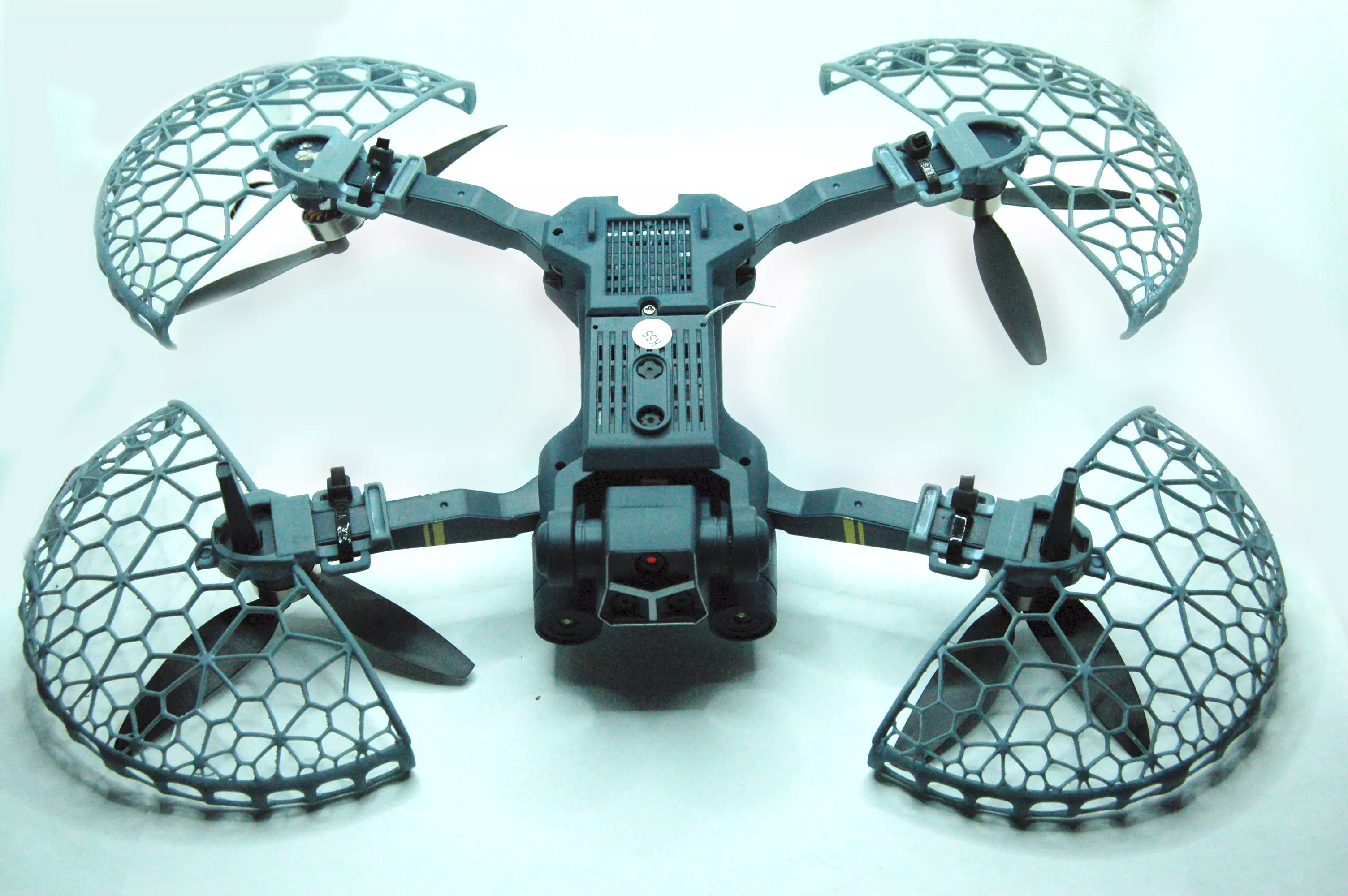 Voronoi Helix Protector 3D print model_5