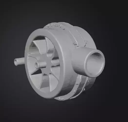 MJet 35 High Precision 3D Printable Jet Pump for RC Boats 