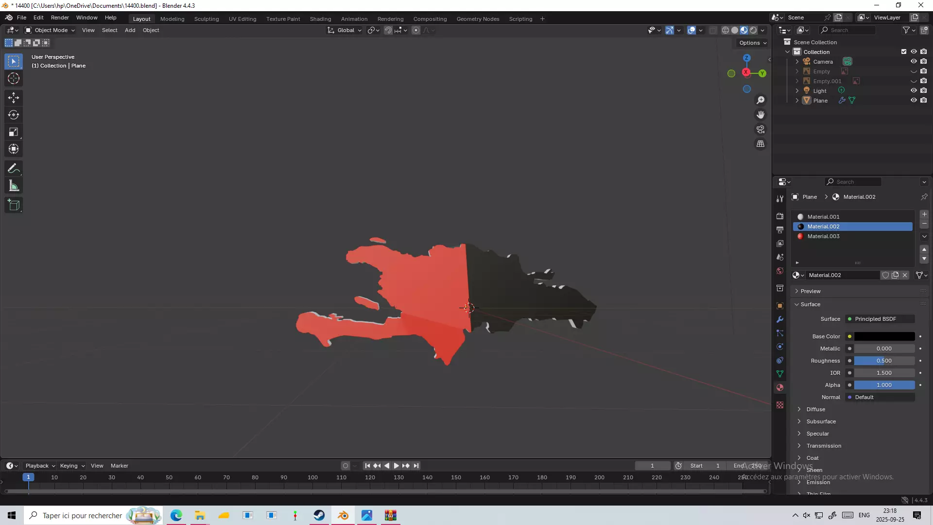 First Empire of Haiti Low-poly 3D model_0