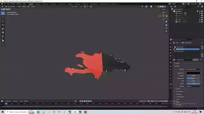 First Empire of Haiti Low-poly 3D model