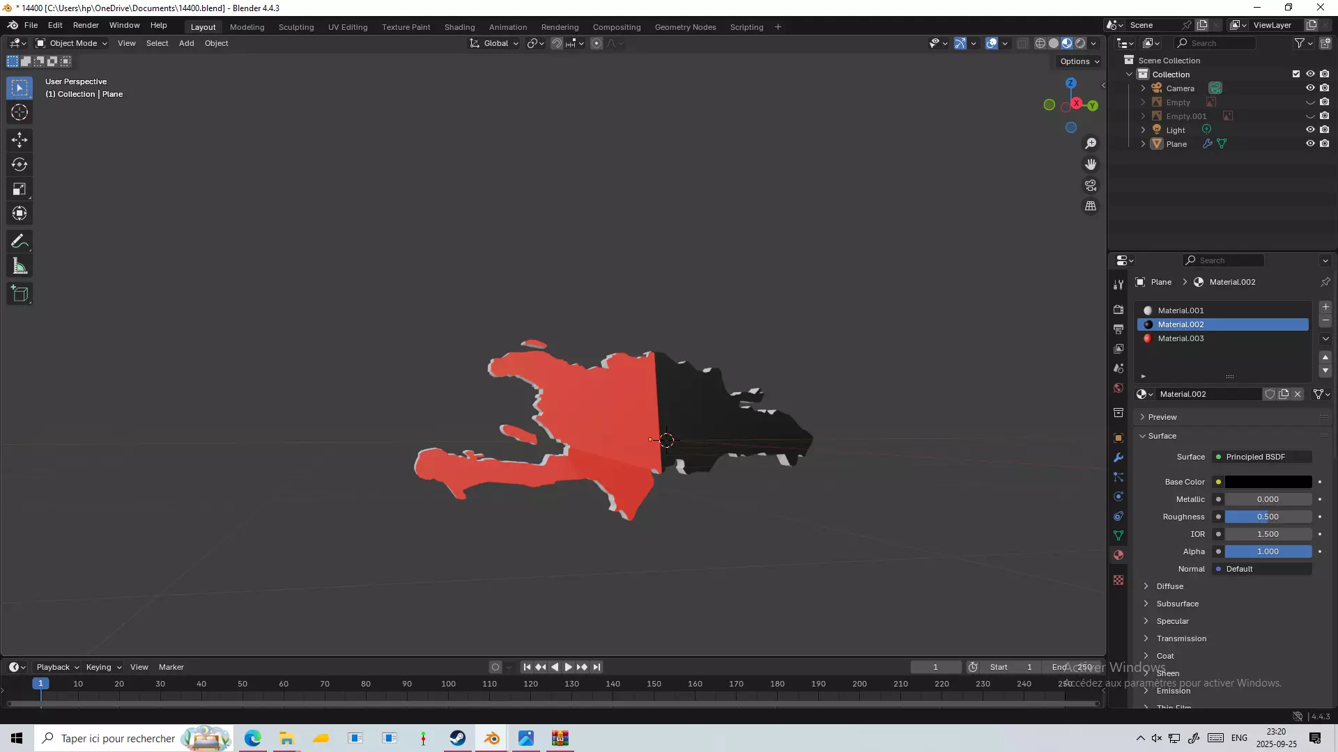 First Empire of Haiti Low-poly 3D model_1